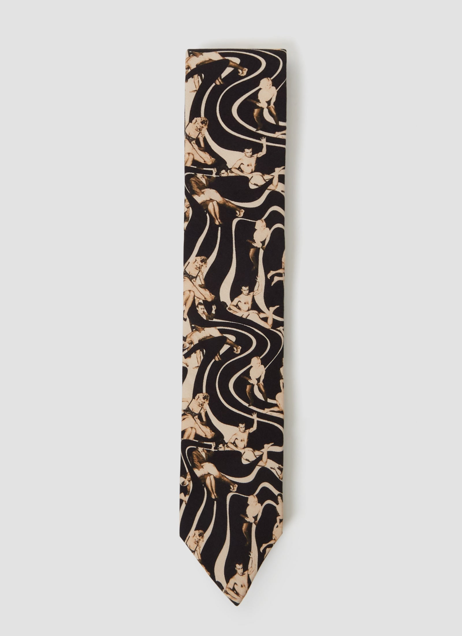 Spank Printed Tie – HITCHHIKER