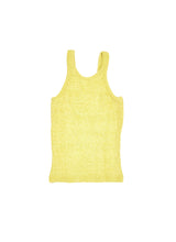 Fishnet knitted tank top