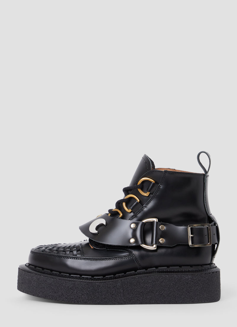 Leather GEORGE COX X LOVERBOY D RING boots