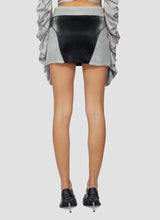 Fleece mini skirt