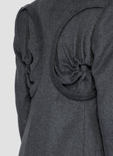 Nisa coat with applique details