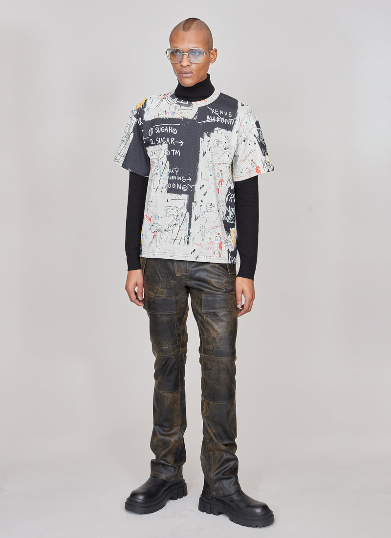 Basquiat edition "a panel of experts" t-shirt