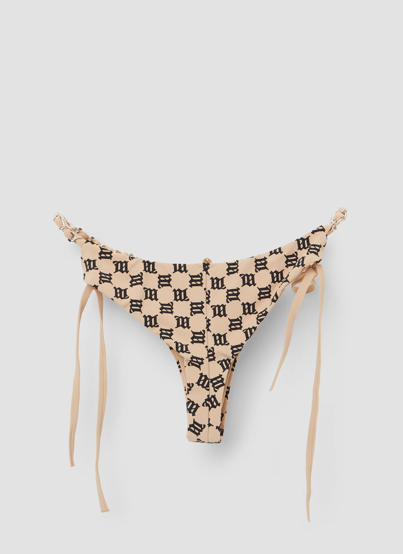 Swim monogram chain bikini bottoms – HITCHHIKER